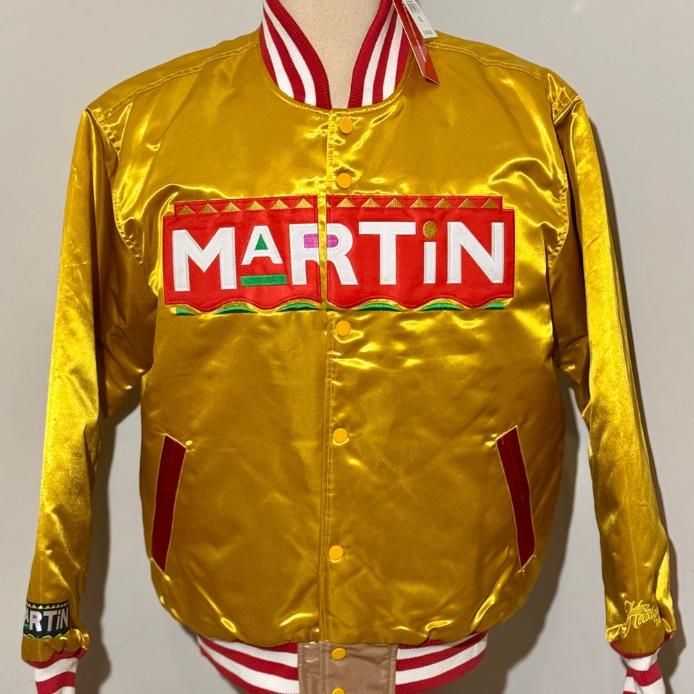 Gold Satin Jacket (Martin)